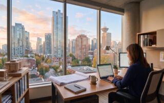 bc pst expansion paused — a downtown vancouver professional-services office
